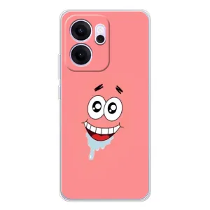 Чехлы с Патриком на OPPO Reno 14 FS (Мордочка Патрика)