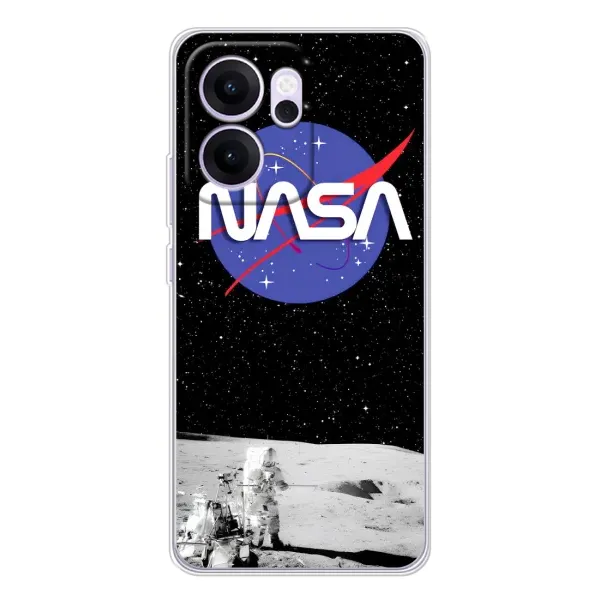 Чехол с рисунком «Nasa на луне» для OPPO Reno14 FS Чехол с рисунком «Nasa на луне» для OPPO Reno14 FS