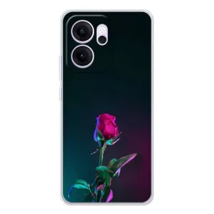 Чехлы с принтом Розочки для OPPO Reno 14 FS (Ночная роза)