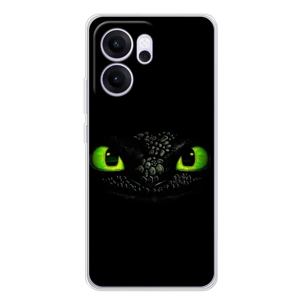 Чехол с рисунком «Глаза Беззубика» для OPPO Reno14 FS Чехол с рисунком «Глаза Беззубика» для OPPO Reno14 FS