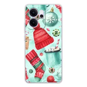 Чехол Санта Клаус для OPPO Reno 14 FS (Одежда)