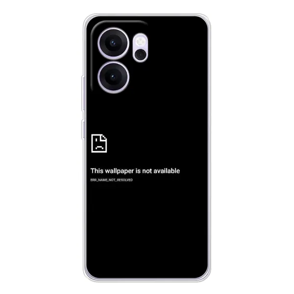 Чехол с рисунком «Ошибка» для OPPO Reno14 FS Чехол с рисунком «Ошибка» для OPPO Reno14 FS
