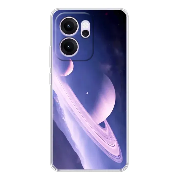 Чехол с рисунком «Планета в космосе» для OPPO Reno14 FS Чехол с рисунком «Планета в космосе» для OPPO Reno14 FS