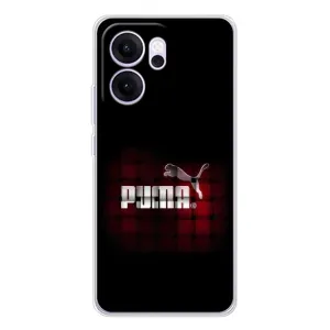 Чехол с Брендами одежды на ОППО Рено14 ФС (PUMA стиль)