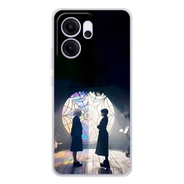 Чехол с рисунком «Уэнсдей и Энди» для OPPO Reno14 FS Чехол с рисунком «Уэнсдей и Энди» для OPPO Reno14 FS