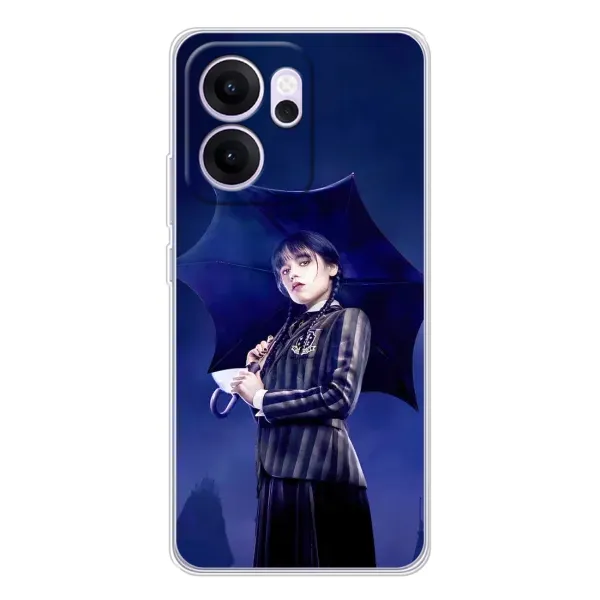 Чехол с рисунком «Уэнсдей с зонтом» для OPPO Reno14 FS Чехол с рисунком «Уэнсдей с зонтом» для OPPO Reno14 FS