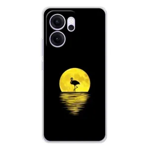 Летний Чехол на OPPO Reno 14 FS (Желтый Закат)