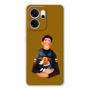 Чехол с принтом для OPPO Reno 14 FS (ЗСУ Патрон)