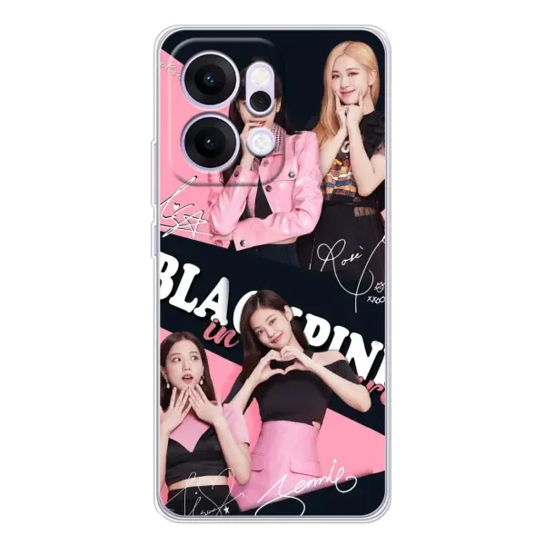 Чехол с рисунком «BLACKPINK» для OPPO Reno14 Pro Чехол с рисунком «BLACKPINK» для OPPO Reno14 Pro