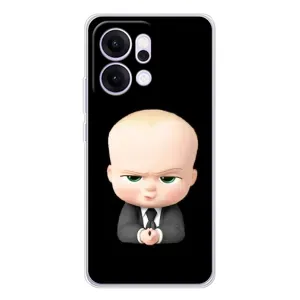 Мультяшный принт на Чехол для Рено14 Про (Бос)