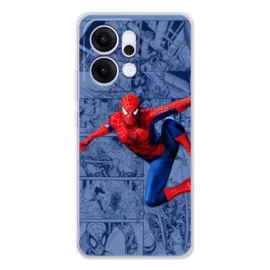 Силиконовый Чехол для OPPO Reno14 Pro (Человек Паук)