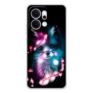 Чохол з Лисичкою для OPPO Reno14 Pro (Чорна лисиця)