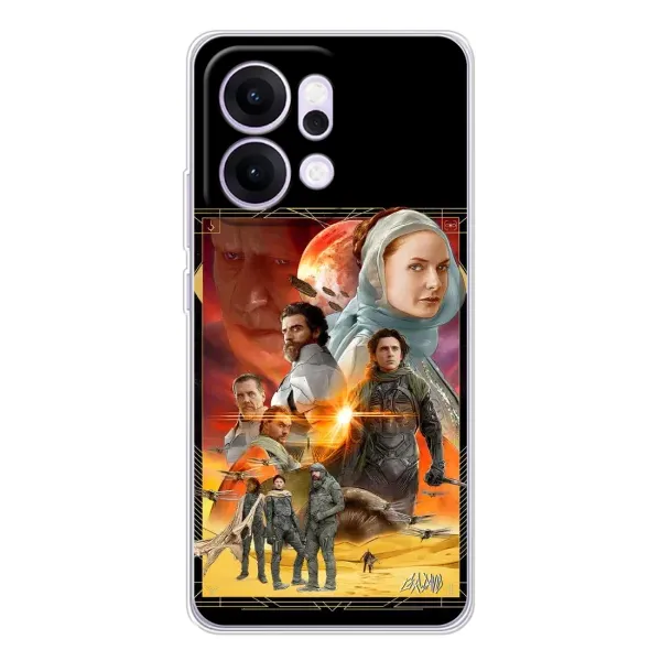 Чехол с рисунком «Д Ю Н А» для OPPO Reno14 Pro