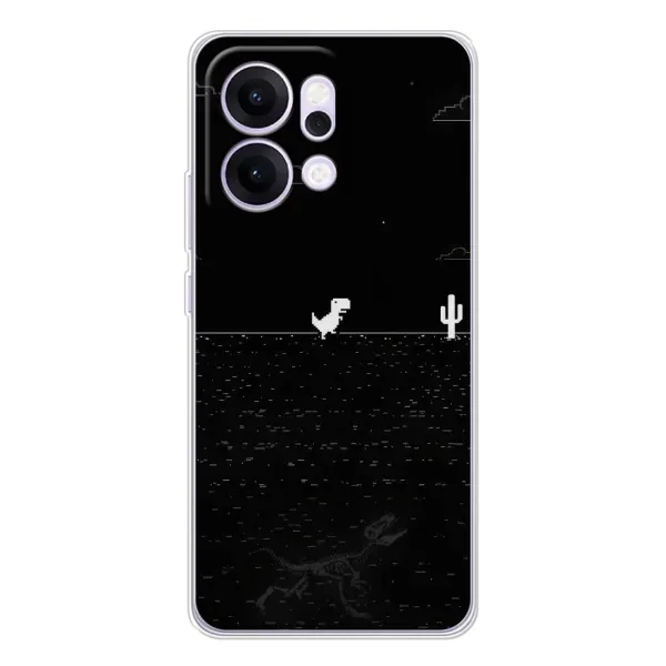 Чехол с рисунком «Динозаврик» для OPPO Reno14 Pro Чехол с рисунком «Динозаврик» для OPPO Reno14 Pro
