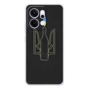Чехол с картинкой (Патриотический ГЕРБ) на OPPO Reno14 Pro (Герб - Молотова)