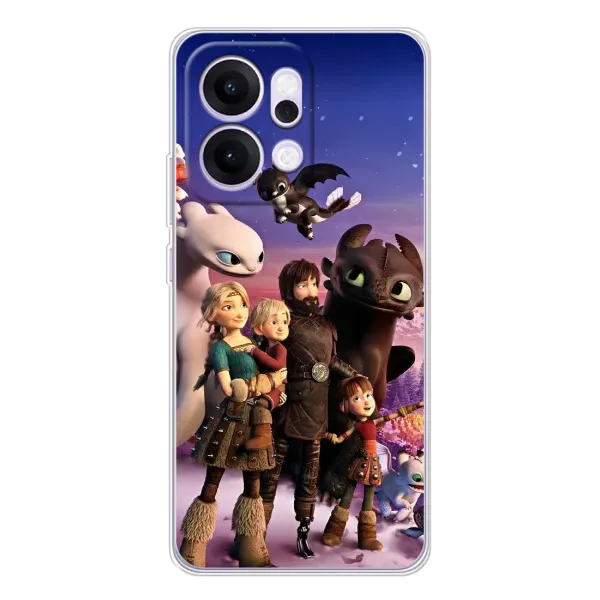 Чехол с рисунком «Герои дракона» для OPPO Reno14 Pro Чехол с рисунком «Герои дракона» для OPPO Reno14 Pro