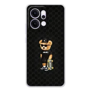 Чехлы Мишка Тедди для Рено14 Про (GUCCI Teddy)