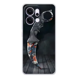Чехол КИБЕРСПОРТ для OPPO Reno14 Pro (Кинжал КС ГО)