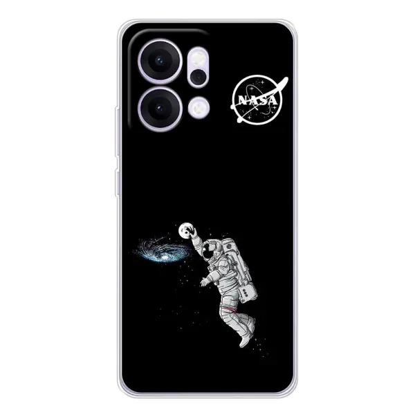 Чехол с рисунком «Космонавт баскетболист» для OPPO Reno14 Pro Чехол с рисунком «Космонавт баскетболист» для OPPO Reno14 Pro