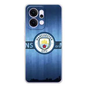 Силиконовые Чехлы принт Футбол на OPPO Reno14 Pro (ManCity)