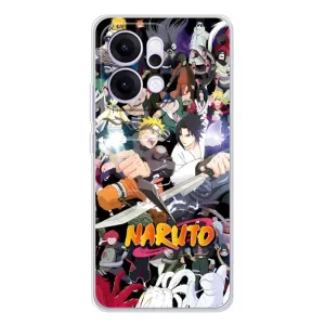 Купить Чохли на телефон з принтом Anime для OPPO Reno14 Pro (Наруто постер)