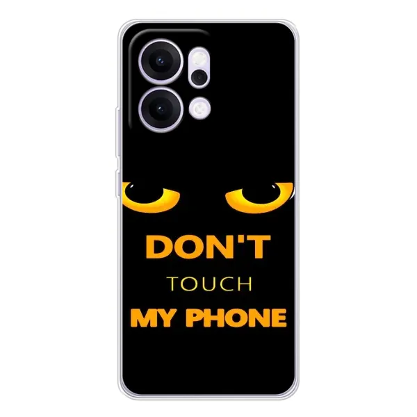 Чехол с рисунком «Не трогай мой телефон» для OPPO Reno14 Pro Чехол с рисунком «Не трогай мой телефон» для OPPO Reno14 Pro