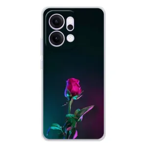 Чехлы с принтом Розочки для OPPO Reno14 Pro (Ночная роза)