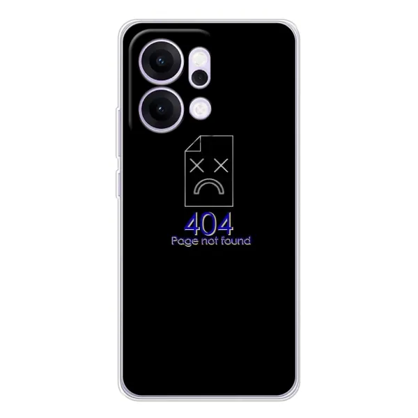 Чехол с рисунком «Ошибка 404» для OPPO Reno14 Pro Чехол с рисунком «Ошибка 404» для OPPO Reno14 Pro