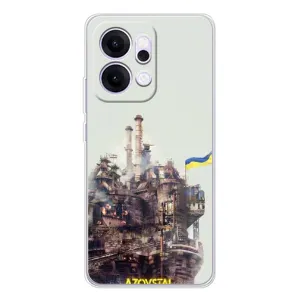 Чехлы на военную тематику для OPPO Reno14 (Азовсталь)