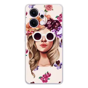 Чохол з картинкою Модні Дівчата OPPO Reno14 (Дівчина в окулярах)