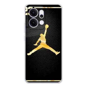 Силиконовый Чехол Nike Air Jordan на Рено14 (Джордан 23)