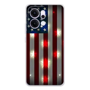 Чехол Флаг USA для OPPO Reno14 (Флаг США 2)