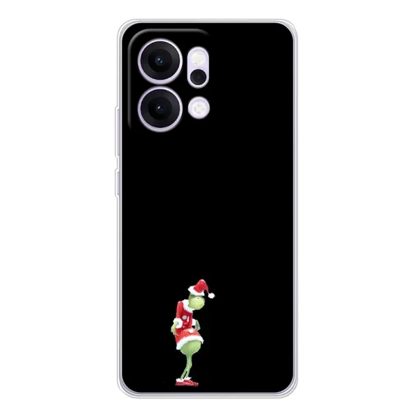 Чехол с рисунком «Гринч на чорном» для OPPO Reno14 Чехол с рисунком «Гринч на чорном» для OPPO Reno14