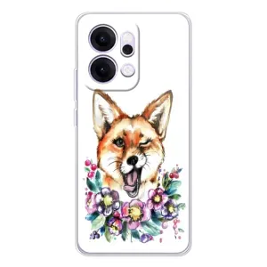 Чехол с Лисичкой для OPPO Reno14 (Хитрая лиса)