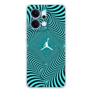 Силиконовый Чехол Nike Air Jordan на Рено14 (Jordan)