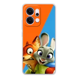 Чехлы ЗВЕРОПОЛИС для OPPO Reno14 (Ник и Хопс)