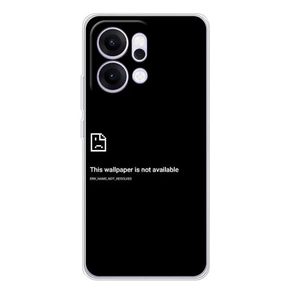 Чехол с рисунком «Ошибка» для OPPO Reno14 Чехол с рисунком «Ошибка» для OPPO Reno14