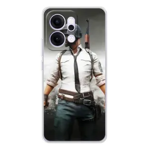 Чохол з картинкою "Герой Pubg" на OPPO Reno14 (Пабг)