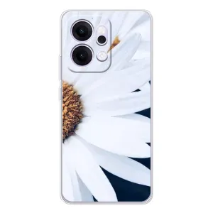 Чехол с ромашками на OPPO Reno14 (Пол ромашки)