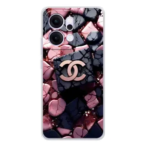 Чохол (Dior, Prada, YSL, Chanel) для OPPO Reno14 (Шанель)