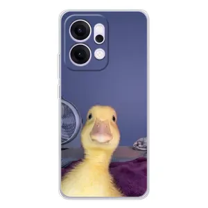 Бампер з принтом Меми для OPPO Reno14 (Качка)