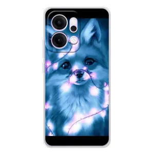 Чехол с Лисичкой для OPPO Reno14 (Яркая Лиса)
