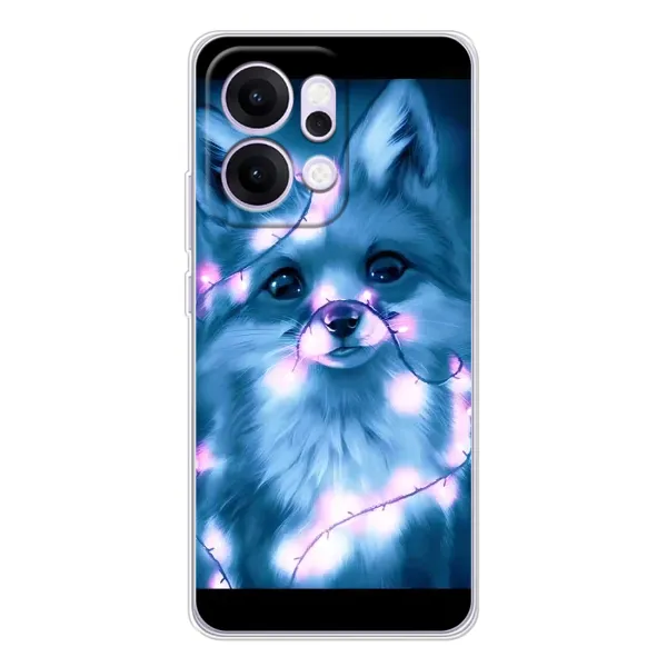Чехол с рисунком «Яркая Лиса» для OPPO Reno14 Чехол с рисунком «Яркая Лиса» для OPPO Reno14