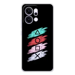 Чехол КИБЕРСПОРТ для OPPO Reno14 (Значки Sony)