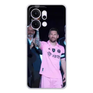 Чохли Лео Мессі в Маямі на OPPO Reno14 (Золотий м'яч Мессі)