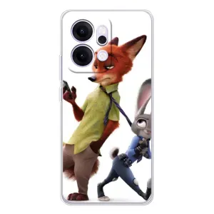 Чехлы ЗВЕРОПОЛИС для OPPO Reno14 (Зверополис герои)