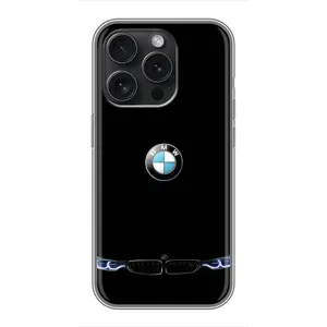 Силіконовий бампер з картинкою машини на OPPO Reno15 Pro (Чорний BMW)