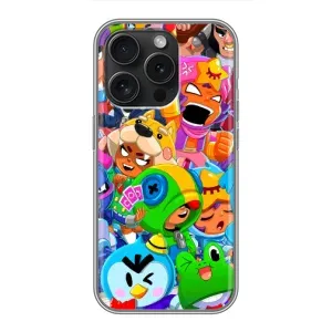 Силиконовый Чехол на OPPO Reno15 Pro с картинкой Brawl Stars (Brawl-Stars)