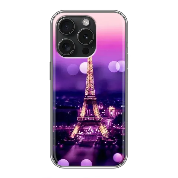 Чехол с рисунком «Париж башня» для OPPO Reno15 Pro