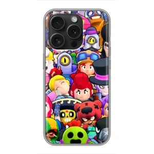 Силиконовый Чехол на OPPO Reno15 Pro с картинкой Brawl Stars (Персонажи)
